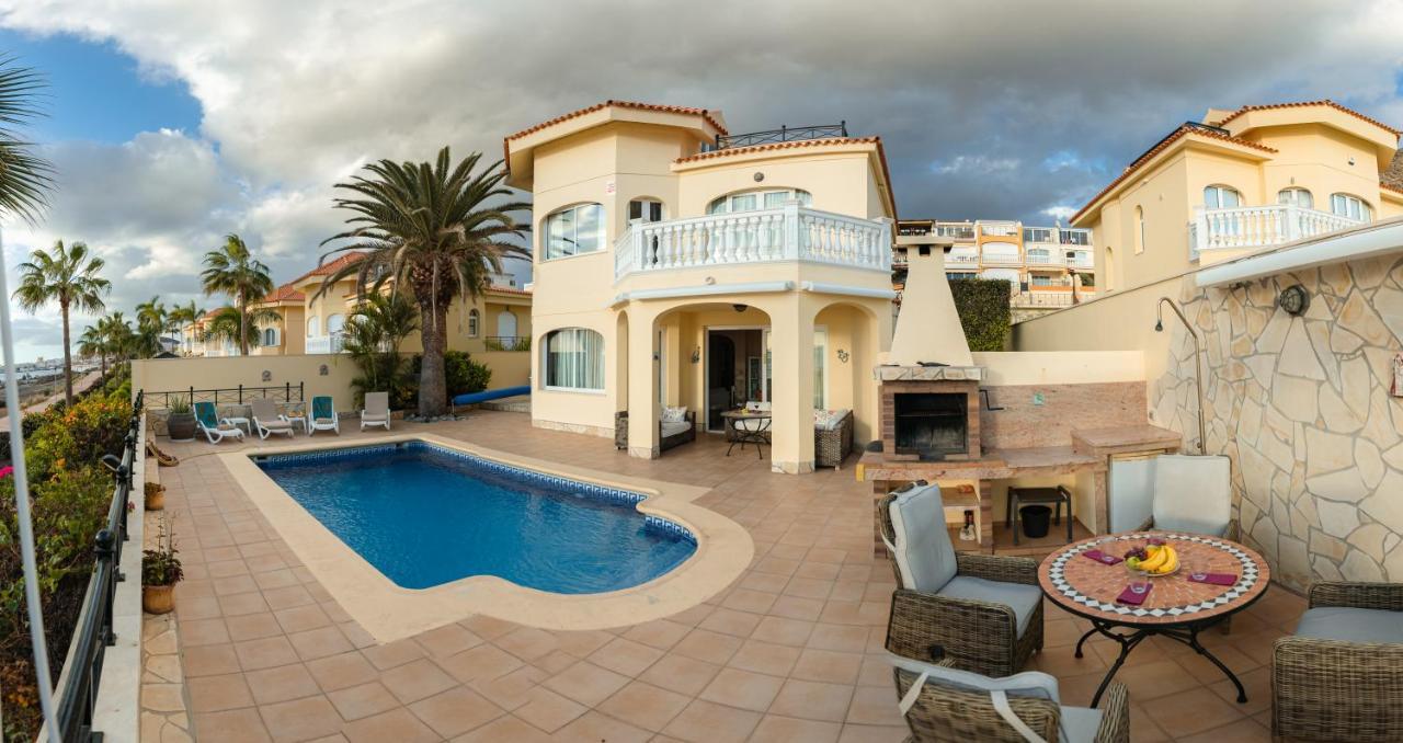 Villa Faya On The First Ocean Line With New Heated Pool Los Cristianos  Exterior foto