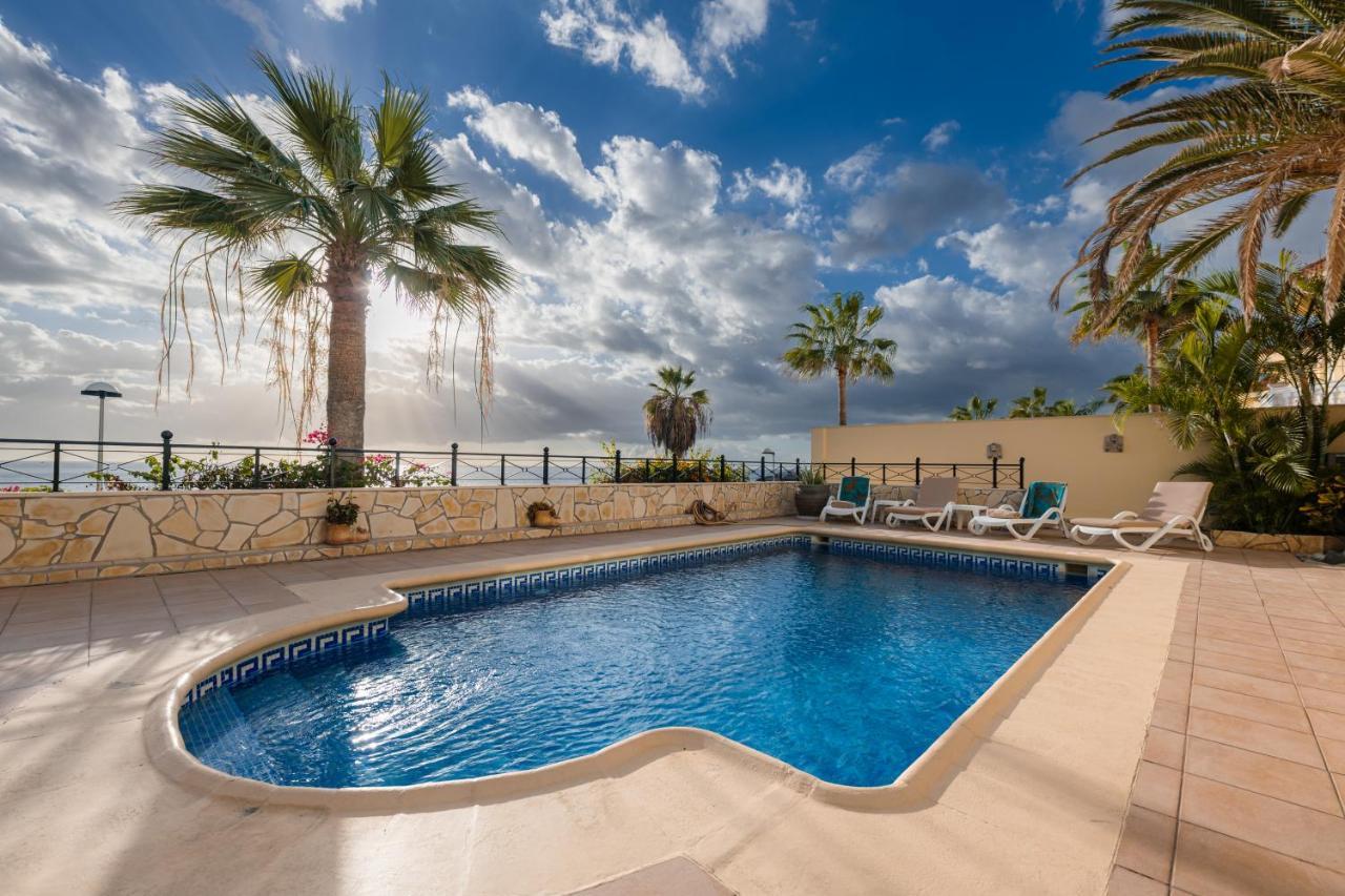 Villa Faya On The First Ocean Line With New Heated Pool Los Cristianos  Exterior foto