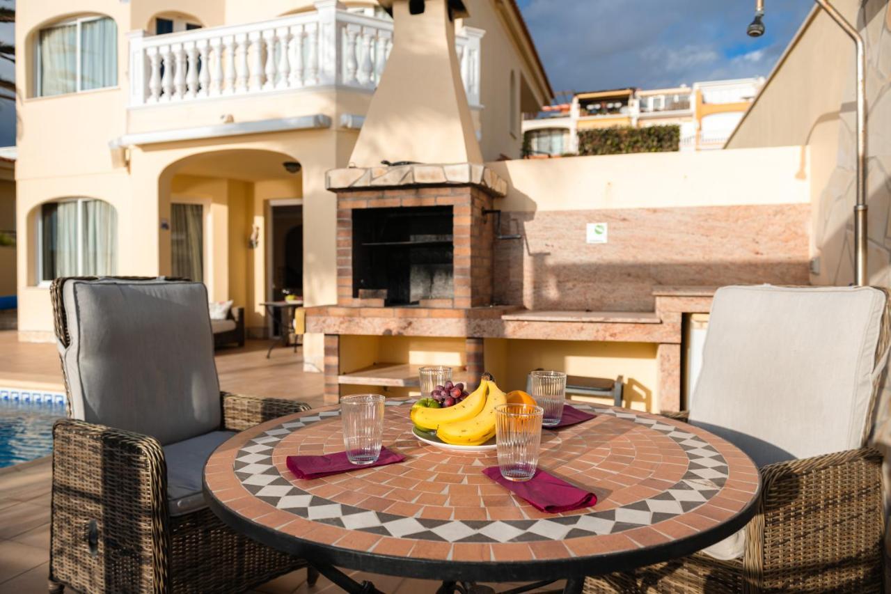 Villa Faya On The First Ocean Line With New Heated Pool Los Cristianos  Exterior foto
